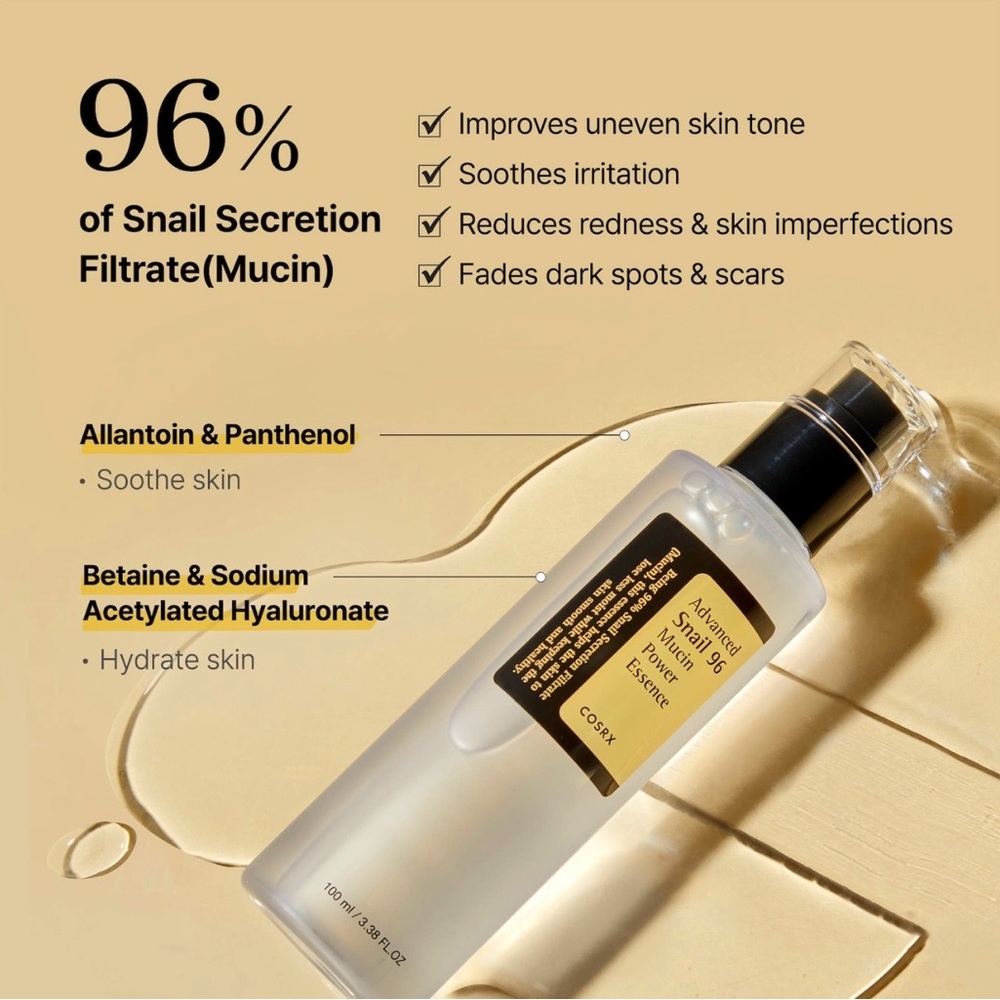 COSRX ADVANCED SNAIL 96% MUCIN POWER ESSENCE - BRAND NEW in the box!
